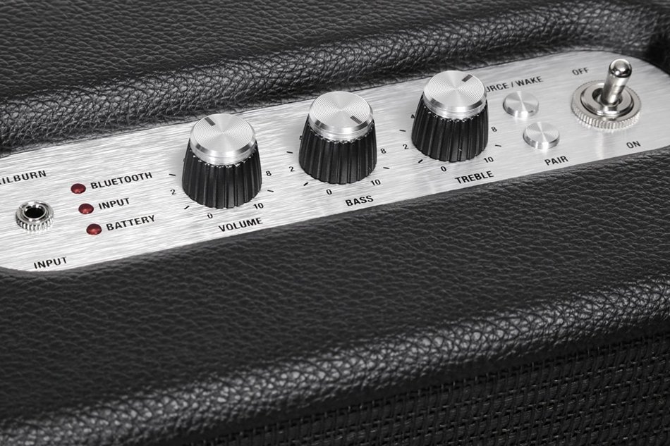 Marshall Kilburn Portable Bluetooth Speaker, Black (4091189) N7