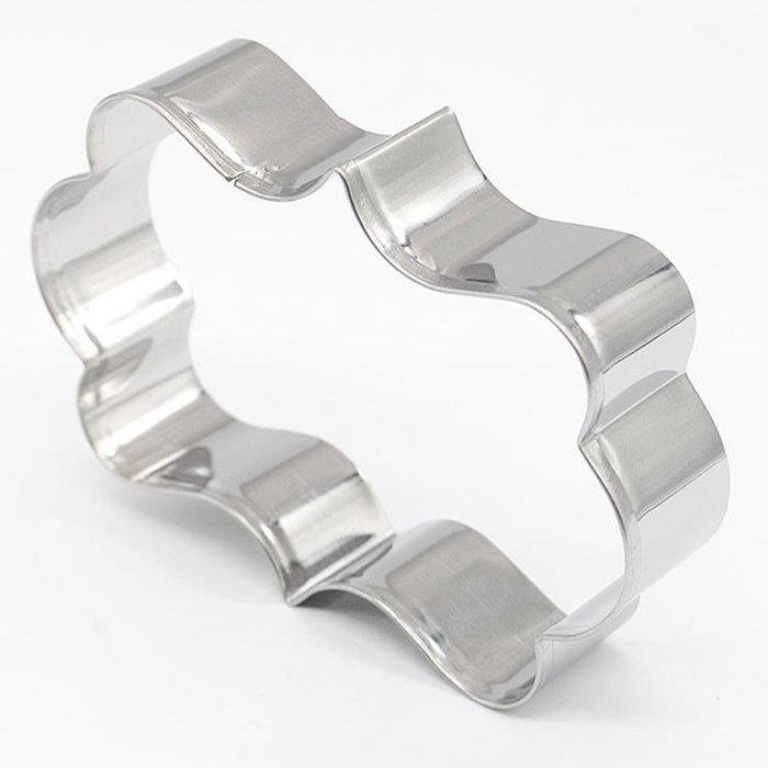 Windspeed Stainless Steel Plaque Frame Pastry Biscuit Cookie Cutter Cake Fondant Pancake Cutters Mold Pack of 3 N3
