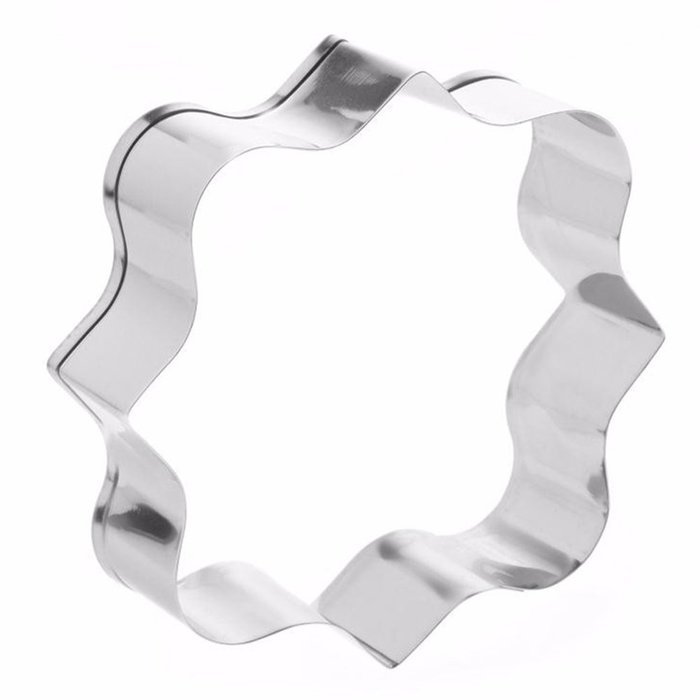 Windspeed Stainless Steel Plaque Frame Pastry Biscuit Cookie Cutter Cake Fondant Pancake Cutters Mold Pack of 3 N4
