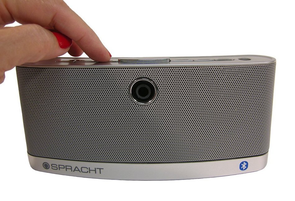 Spracht Aura BluNote Portable Wireless Speaker System with Bluetooth Connectivity N3