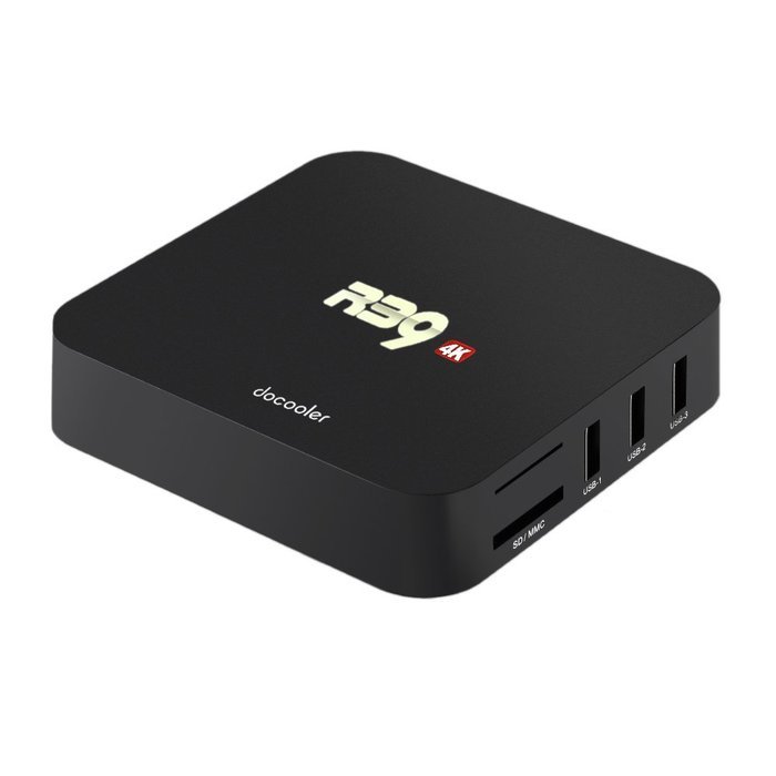Docooler R39 Smart Android 5.1 TV Box RK3229 Quad Core KODI 16.1 XBMC UHD 4K 1G / 8G Mini PC WiFi H.265 DLNA AirPlay... N2