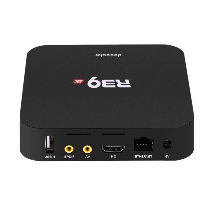 Docooler R39 Smart Android 5.1 TV Box RK3229 Quad Core KODI 16.1 XBMC UHD 4K 1G / 8G Mini PC WiFi H.265 DLNA AirPlay... N3