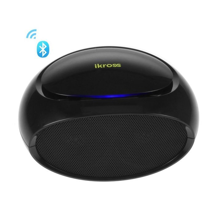 iKross Compact Bluetooth 3.0 Stereo Speaker with Build in Microphone / Support USB Flash Drive, Micro SD Card...
