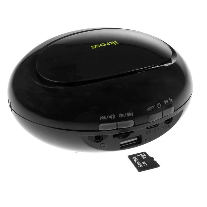 iKross Compact Bluetooth 3.0 Stereo Speaker with Build in Microphone / Support USB Flash Drive, Micro SD Card... N4