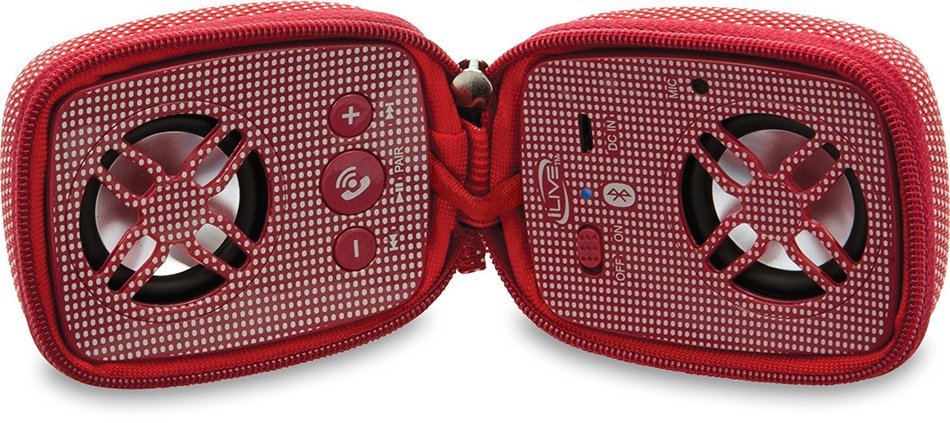 iLive iSB84TL Bluetooth Dual Speaker with Zipper N4