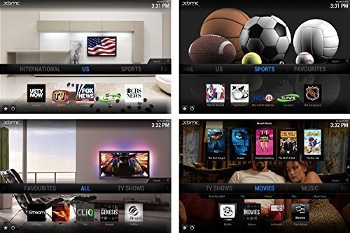 Susay MX3 Android 4.4 Quad Core 2G/8G fully loaded XBMC 4k TV Box - 3D-HD Blu-ray Streaming Media Player Dual... N6