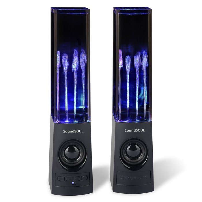 SoundSOUL Bluetooth Dancing Water Speakers LED Speakers Wireless Water Fountain Speakers (Bluetooth 4.0, 4 Colored... N4