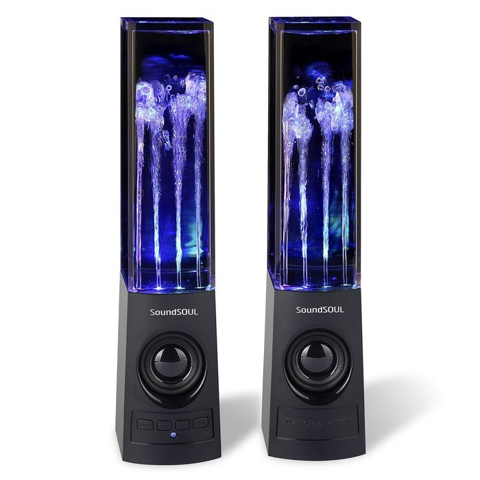 SoundSOUL Bluetooth Dancing Water Speakers LED Speakers Wireless Water Fountain Speakers (Bluetooth 4.0, 4 Colored... N5