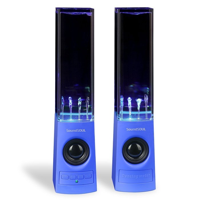 SoundSOUL Bluetooth Dancing Water Speakers LED Speakers Wireless Water Fountain Speakers (Bluetooth 4.0, 4 Colored... N9