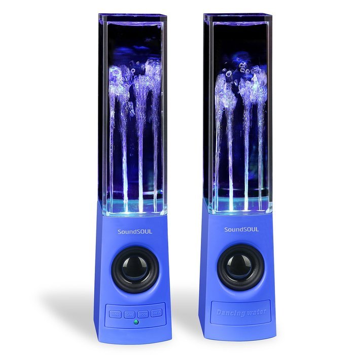SoundSOUL Bluetooth Dancing Water Speakers LED Speakers Wireless Water Fountain Speakers (Bluetooth 4.0, 4 Colored... N11