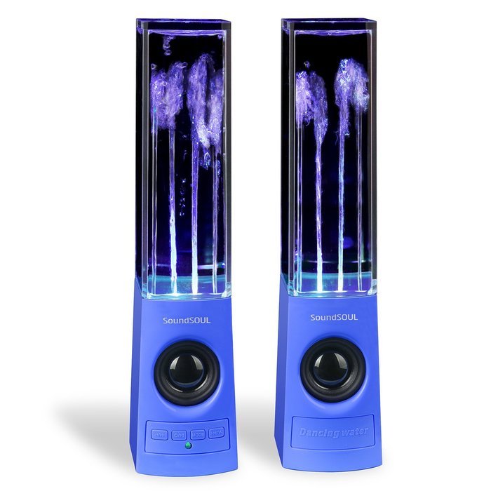 SoundSOUL Bluetooth Dancing Water Speakers LED Speakers Wireless Water Fountain Speakers (Bluetooth 4.0, 4 Colored... N12