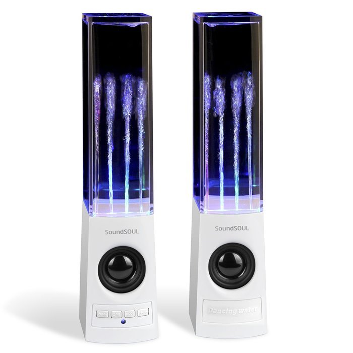 SoundSOUL Bluetooth Dancing Water Speakers LED Speakers Wireless Water Fountain Speakers (Bluetooth 4.0, 4 Colored... N18