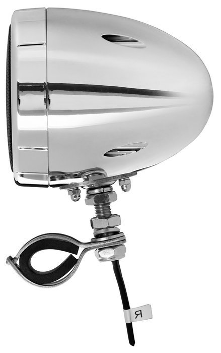 BOSS AUDIO MC420B Chrome 600 watt Motorcycle/ATV Sound System with Bluetooth Audio Streaming, One Pair of 3 inch... N2