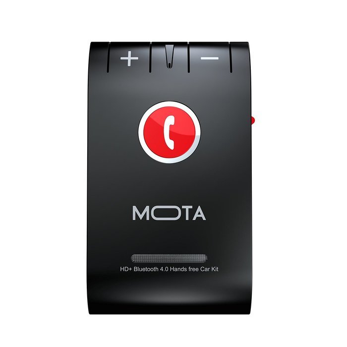 MOTA HD+ Bluetooth 4.0 Handsfree Car Kit for Multi Devices - Retail Packaging - Black
