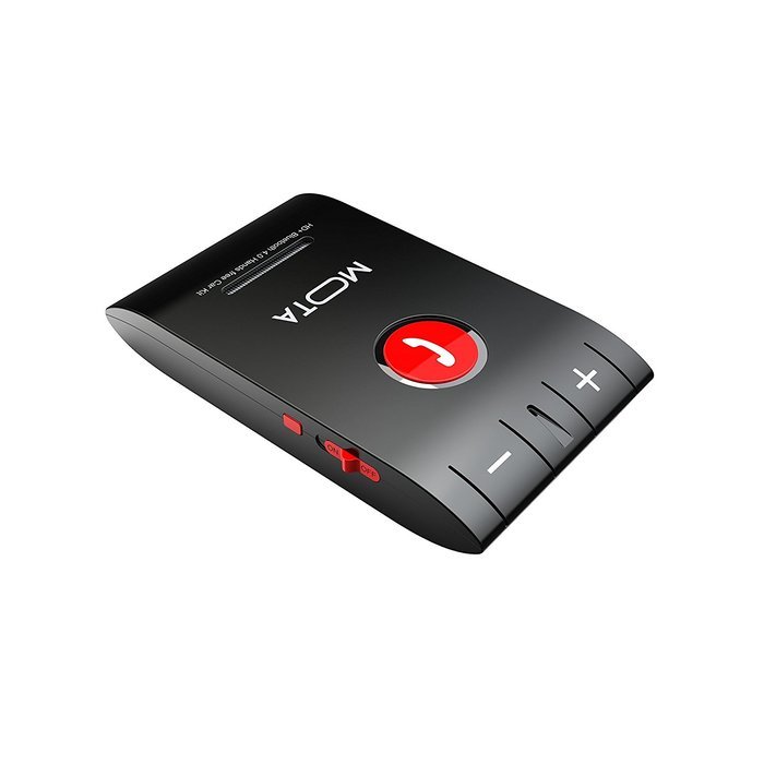 MOTA HD+ Bluetooth 4.0 Handsfree Car Kit for Multi Devices - Retail Packaging - Black N3