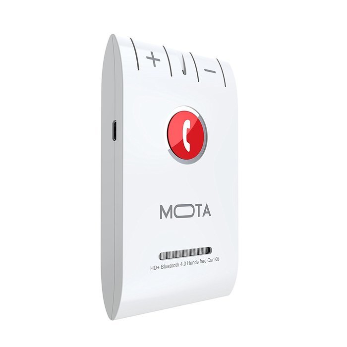 MOTA HD+ Bluetooth 4.0 Handsfree Car Kit for Multi Devices - Retail Packaging - Black N6