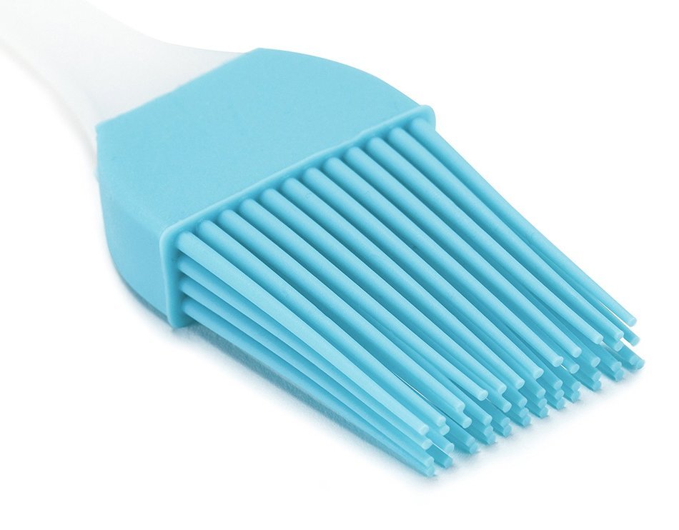 Silicone Basting, BBQ, & Pastry Brush Set of 4 Kitchen Utensils, Dishwasher Safe, Heat Resistant N2
