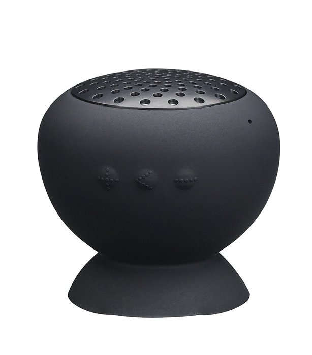 Digix miniBoom Portable Bluetooth Speaker - Great Sound, Water Resistant with Built-in Microphone - Black