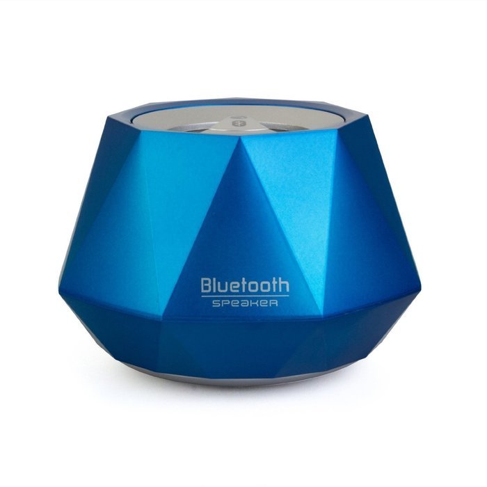 Opteka Portable Wireless Bluetooth Speaker with Built-In Speakerphone & 4 Hour Rechargeable Battery (Blue)