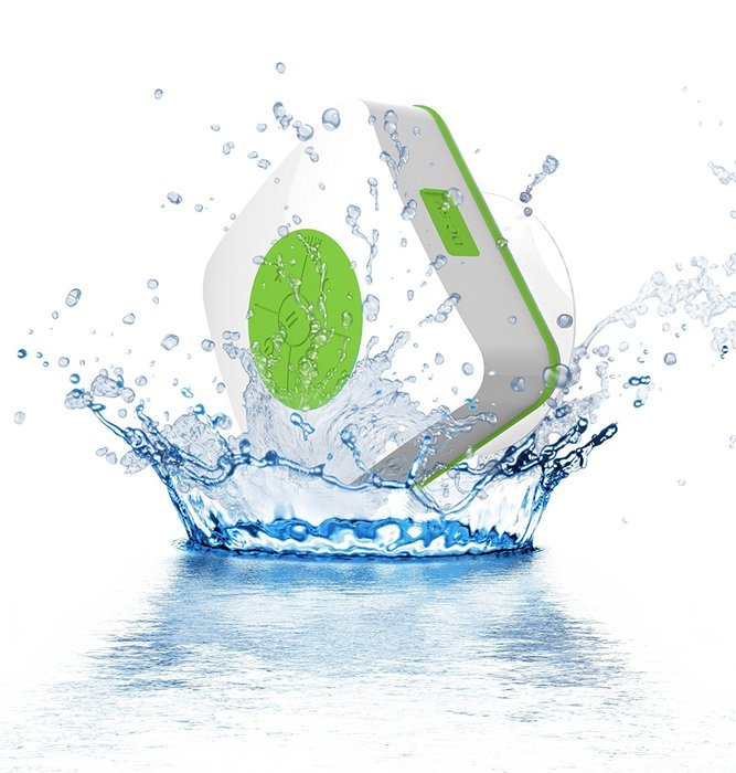 URGE Basics Aquacube Wireless Water Resistant Bluetooth Speaker - Retail Packaging - Pink N5