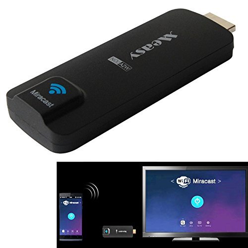 Generic Measy A2W Miracast Ezcast Dongle Streaming Dongle with HDMI / Wi-Fi / Airplay DLNA(Black)