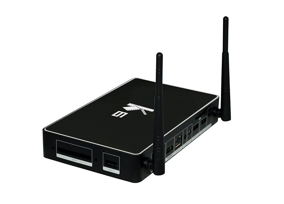 K6 Amlogic S812 Quad-core Android5.1.1 Smart TV BOX DDRIII 2GB Memory 8GB Flash H.265 1000M LAN 4K2K Wifi HD Streaming... N4