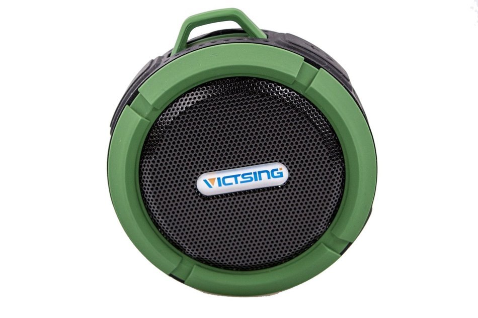 Water Proof Bluetooth Shower Speaker, Handsfree Wireless Speakerphone with Built-in Mic and Suction Cup. Color...