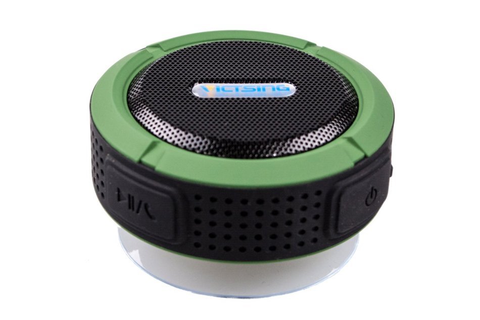 Water Proof Bluetooth Shower Speaker, Handsfree Wireless Speakerphone with Built-in Mic and Suction Cup. Color... N2