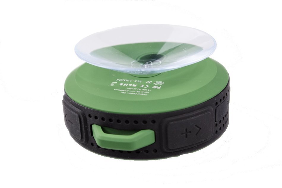 Water Proof Bluetooth Shower Speaker, Handsfree Wireless Speakerphone with Built-in Mic and Suction Cup. Color... N3