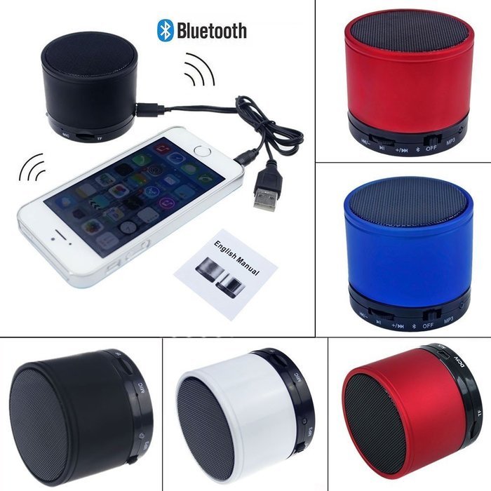 Bluetooth Speaker, ANRANK BS62350AK Wireless Portable Speakers with Super Bass (Blue) N14