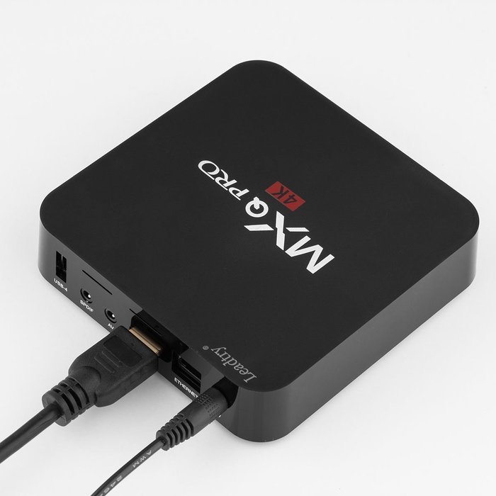 LeadTry MXQ PRO Quad Core Android TV Box Fully Loaded Streaming Media Player with many Free Moive and TV , bulid-in... N6
