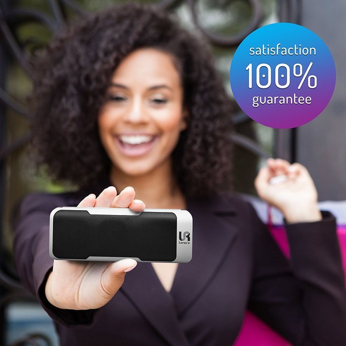 Bluetooth Speaker 6W speakers + POWER BANK 4000 mah + Radio and Microphone ALL IN ONE! Including Line in and a... N24