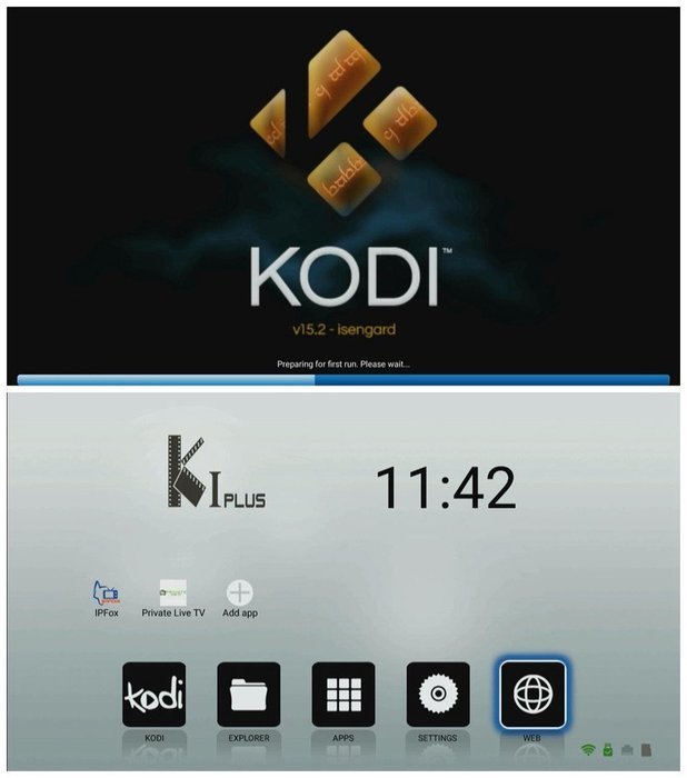 VIGICA Ki Plus Android 5.1 S905 Quad Core XBMC 15.2 Full Loaded Smart TV BOX 1G 8G Media Player 1080P 2.4G WiFi... N5