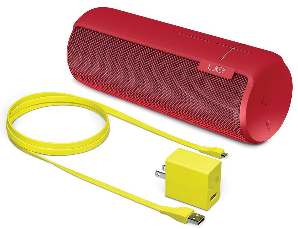 UE MEGABOOM Lava Red Wireless Mobile Bluetooth Speaker (Waterproof and Shockproof) N4