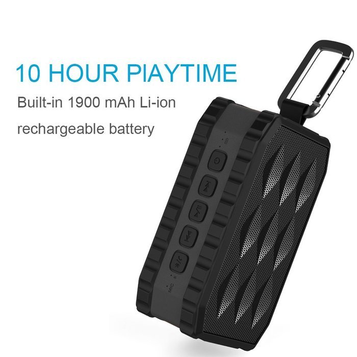 Segawoot Bluetooth 4.0 Portable Wireless speaker with NFC, 7W Audio Driver, IPX4, Compatible with iPhone, iPad... N5