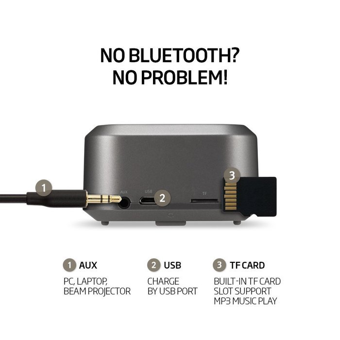 Spigen R12S Bluetooth Speaker Premium Wireless Speaker Bluetooth 4.1 Portable Indoor Outdoor Audio Speaker Built... N5
