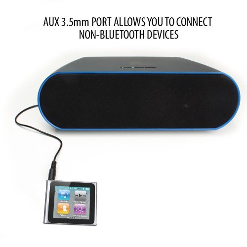 GOgroove BlueSYNC STX Portable Bluetooth Wireless Stereo Speaker System w/ Display Dock Stand for Google Nexus... N6