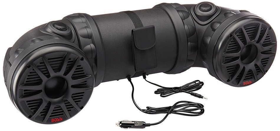 BOSS AUDIO ATV85B Powersports Plug and Play Audio System with Weather Proof 8 Inch Component Speakers, Bluetooth... N7