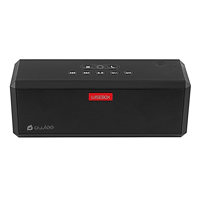 Owlee Wisebox Portable Wireless Bluetooth Speaker - 20W - Two Powerful Drivers - Two SubWoofers - Full Bass -... N3