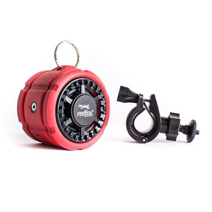 Rover IPX7 Waterproof Bluetooth Speaker with Bike/Stroller Mount (Purple) N2