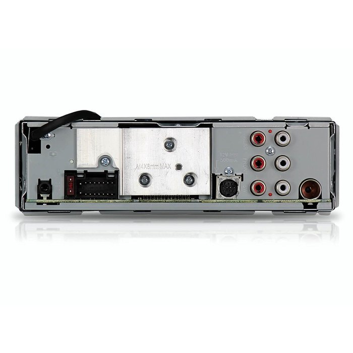 Kenwood KMR-M315BT Marine Bluetooth Digital USB AUX iPod iPhone Radio Stereo Player With 2x JBL 6" x 9" Inch Silver... N4