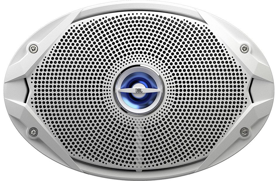 Kenwood KMR-M315BT Marine Bluetooth Digital USB AUX iPod iPhone Radio Stereo Player With 2x JBL 6" x 9" Inch Silver... N5