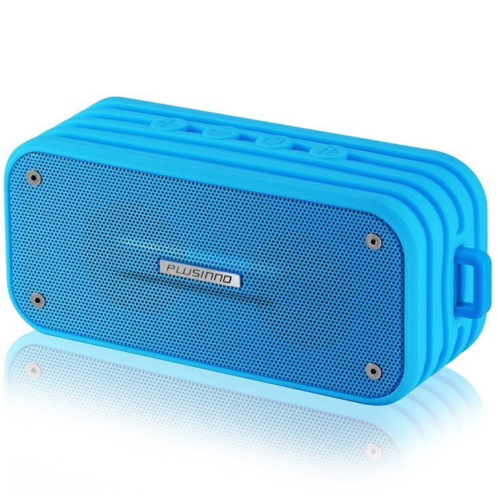 PLUSINNO Portable Bluetooth 4.0 Waterproof Wireless Speaker with Siri, Bluetooth Receiver and Built-in Microphone... N10