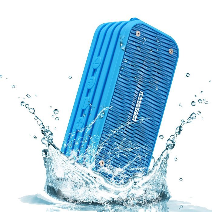 PLUSINNO Portable Bluetooth 4.0 Waterproof Wireless Speaker with Siri, Bluetooth Receiver and Built-in Microphone... N14