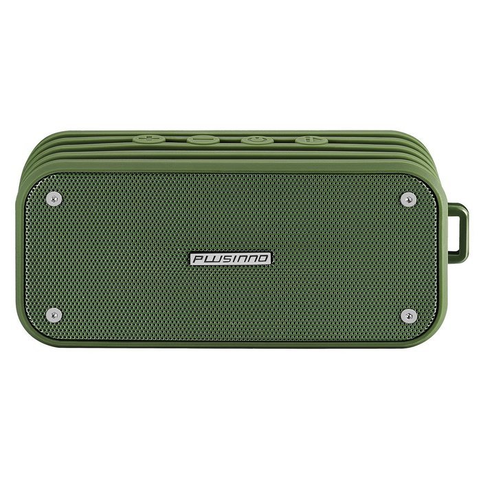 PLUSINNO Portable Bluetooth 4.0 Waterproof Wireless Speaker with Siri, Bluetooth Receiver and Built-in Microphone... N18