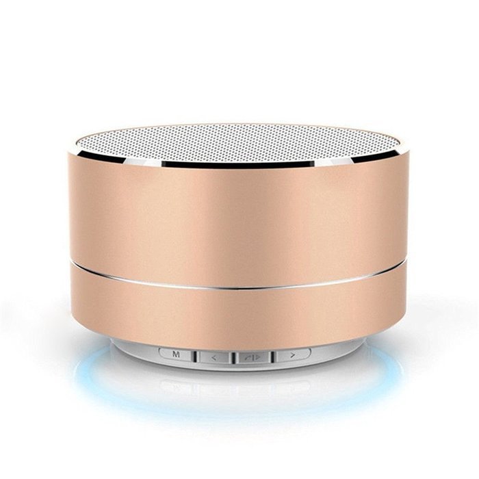 Pobode Wireless Stereo Portable Bluetooth Speakers with Handsfree- Super Mini Metal Wireless Speaker System For... N8
