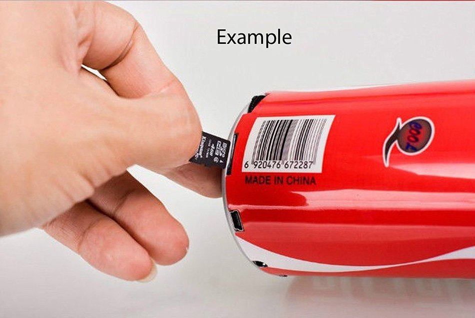 Coke Soda Can USB Portable Mini Speaker Radio Mp3 Player Phone Tablet Pc Laptop N7