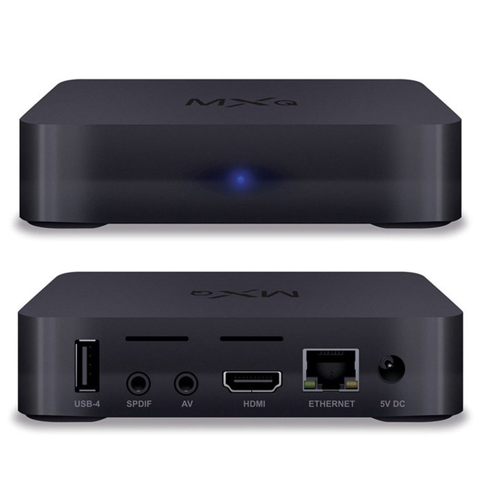 YESER MXQ Android 4.4 TV Box with Amlogic S805 Quad-Core 3D-HD Streaming Media Set Top Box Support 2.4G Wifi Fully... N4