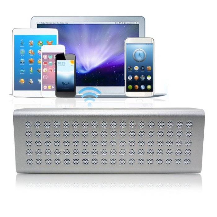 SUNMAY Wireless Bluetooth Speaker Bulit-in 4400mah Battery with Power Bank Function Dual-channel 20W (Dual 10W... N5