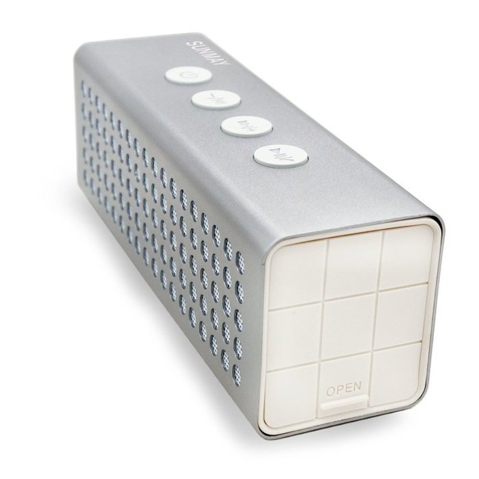 SUNMAY Wireless Bluetooth Speaker Bulit-in 4400mah Battery with Power Bank Function Dual-channel 20W (Dual 10W... N7